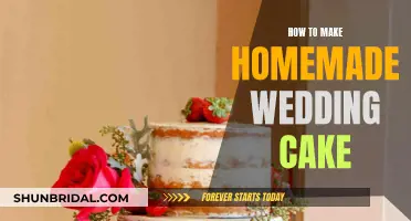 Creating a Homemade Wedding Cake: Tips and Tricks