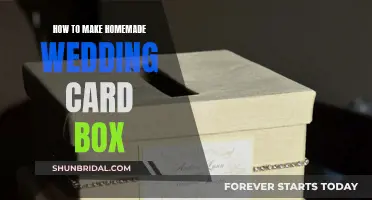 Creating a Wedding Card Box: Homemade and Heartfelt