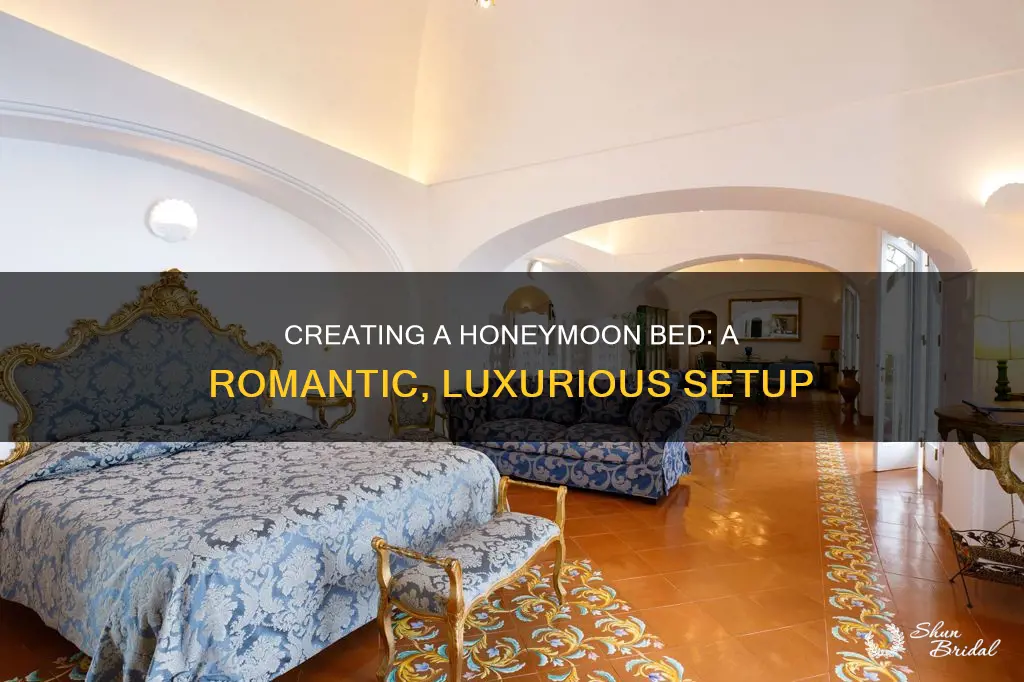 how to make honeymoon bed