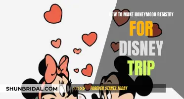 Disney Honeymoon: Registry Tips for Magical Trip