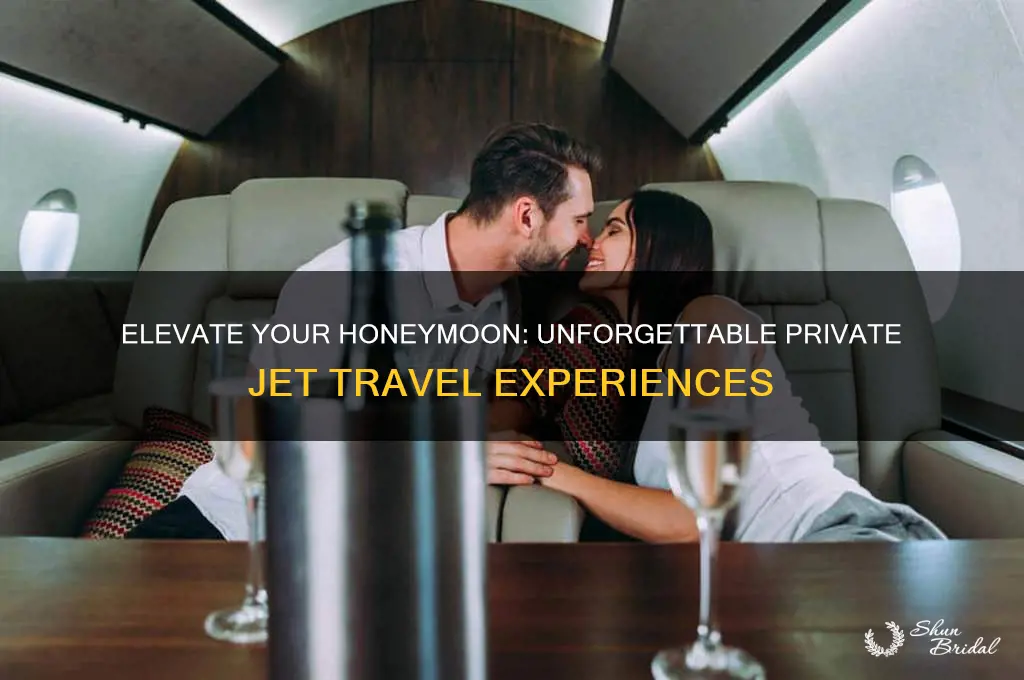 how to make honeymoon travel special with private jet