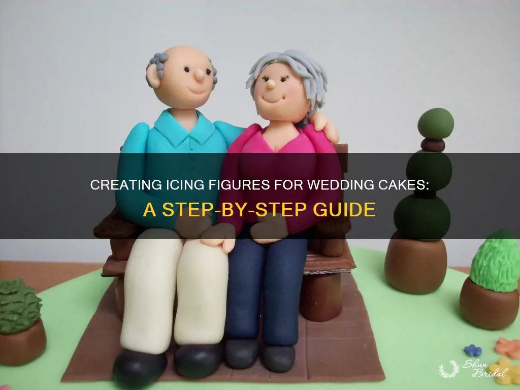 how to make icing figures for wedding cakes