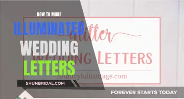 Creating Illuminated Wedding Letters: A Step-by-Step Guide