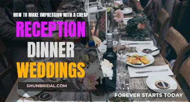 Make a Splash with a Budget Wedding Reception Dinner