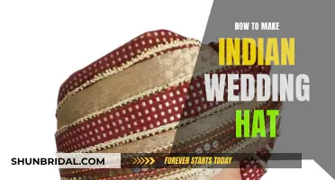 Crafting an Indian Wedding Hat: A Step-by-Step Guide