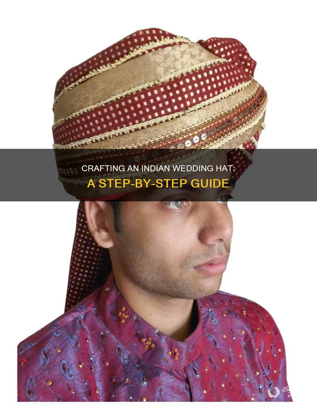 how to make indian wedding hat