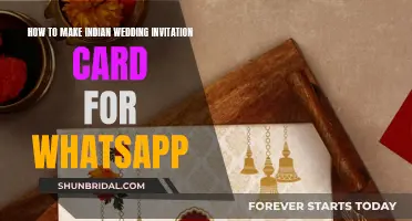 Creating WhatsApp-Ready Indian Wedding Invites