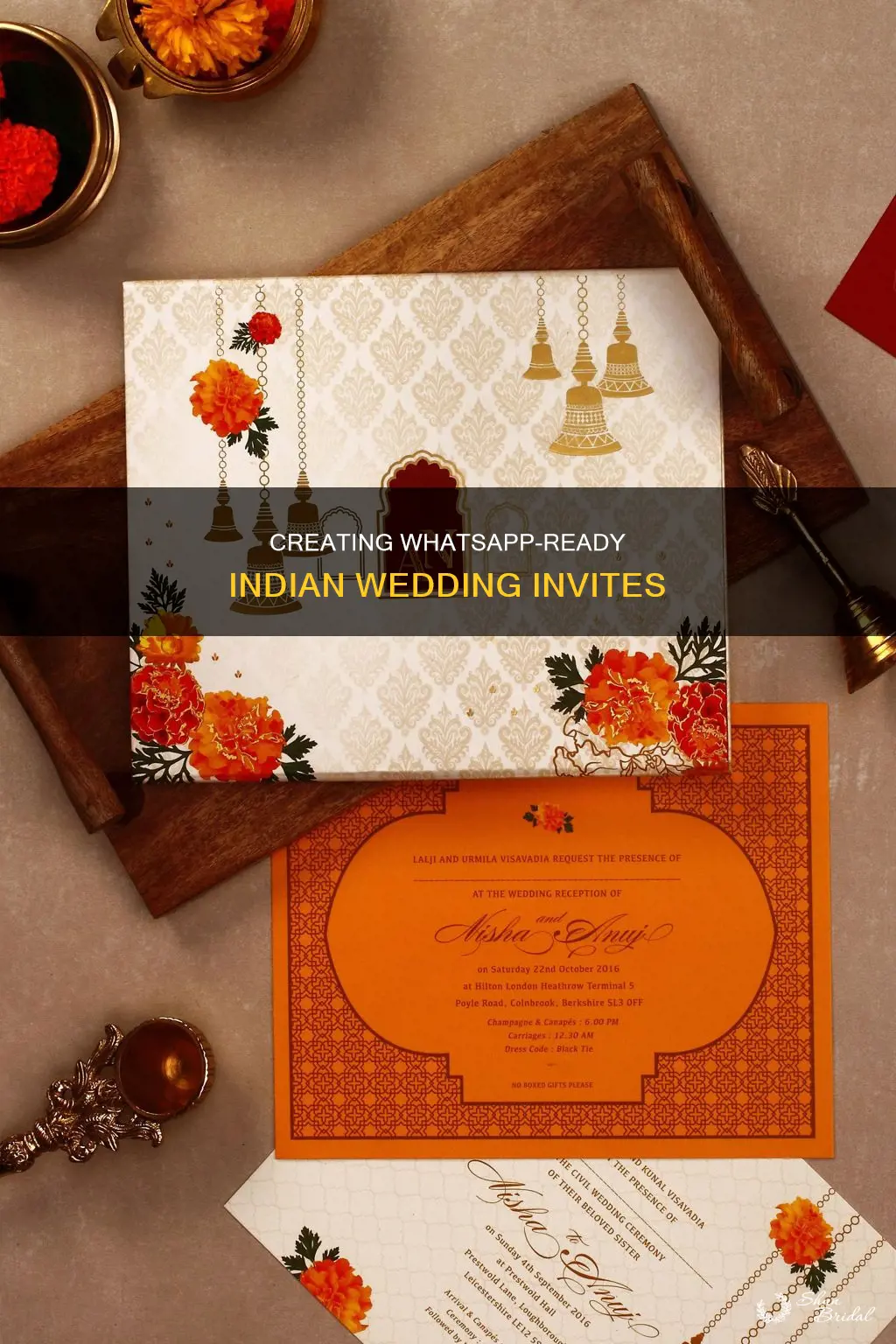 how to make indian wedding invitation card for whatsapp