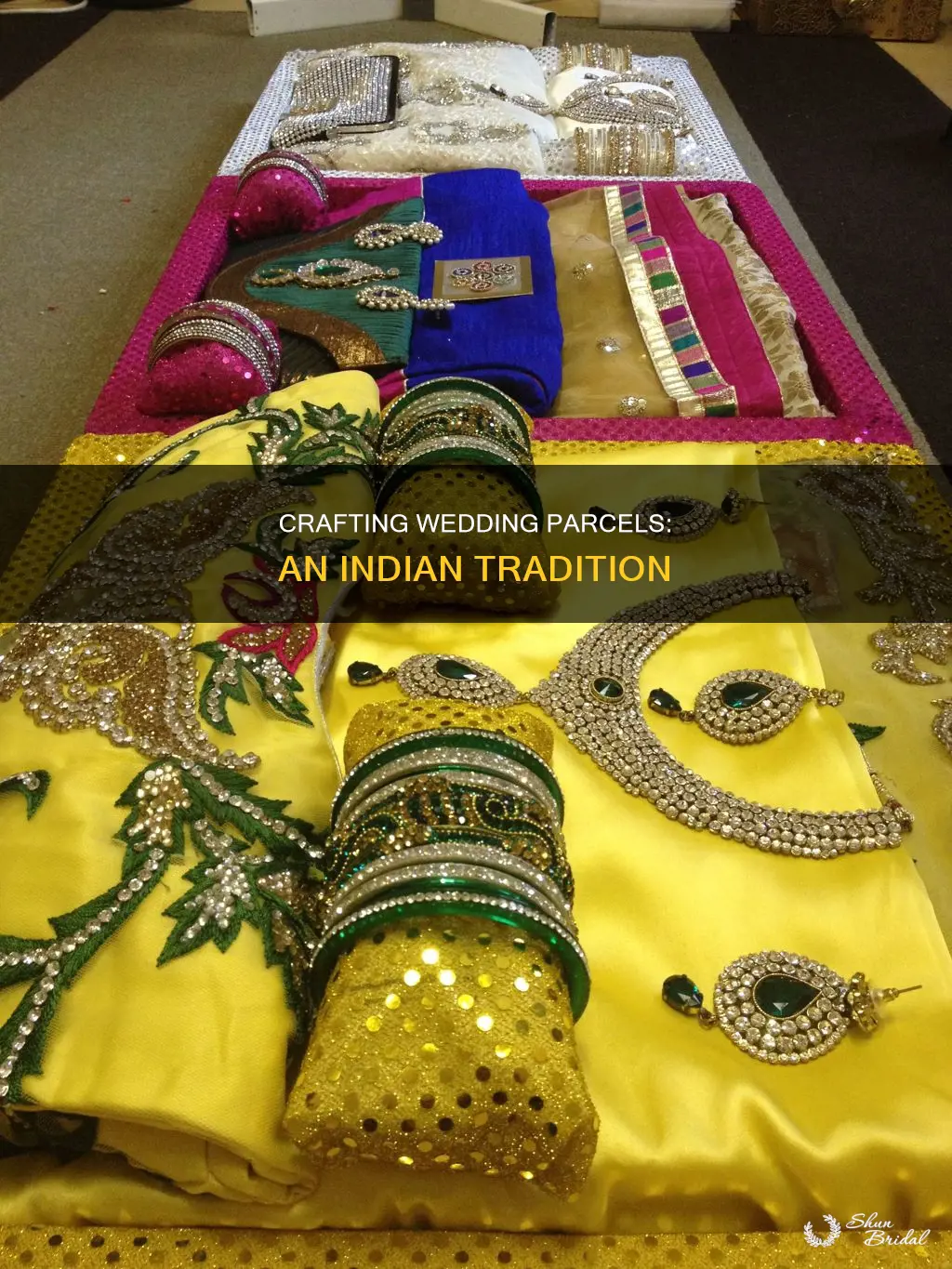 how to make indian wedding parcels