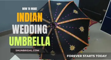 Crafting Vibrant Indian Wedding Umbrellas: A Step-by-Step Guide