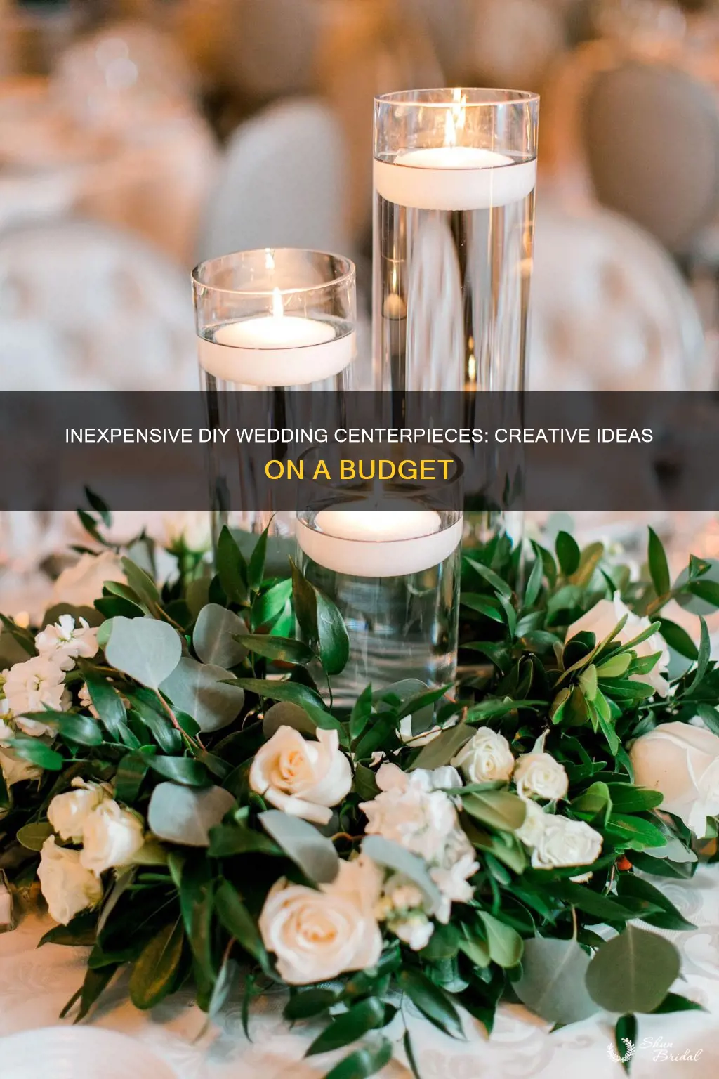 how to make inexpensive centerpieces for a wedding