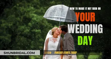 Ensuring Clear Skies: Preventing Rain on Your Wedding Day