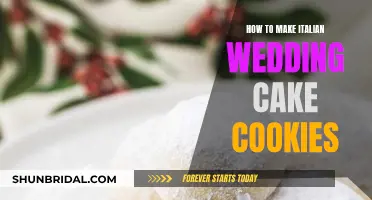 Crafting Delicious Italian Wedding Cake Cookies