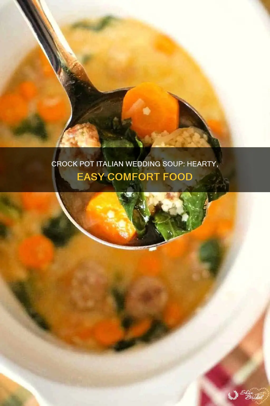 how to make italian wedding soup in a crock pot