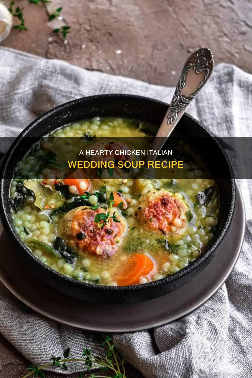 how to make italian wedding soup with chicken