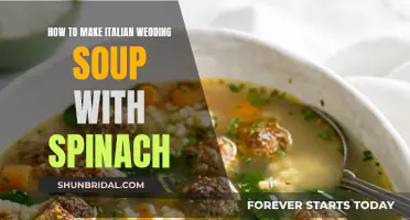 Spinach Italian Wedding Soup: A Hearty, Healthy Delight