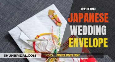 Creating Japanese Wedding Envelope Traditions