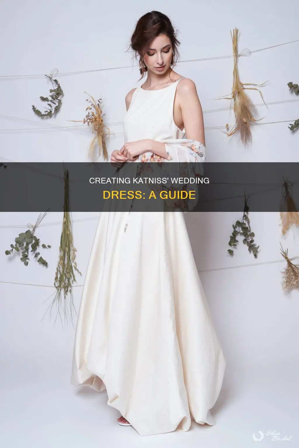 how to make katniss everdeen wedding dress