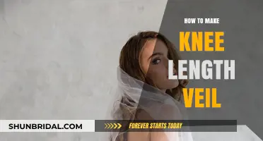 Crafting a Perfect Knee-Length Veil: DIY Tutorial for Brides