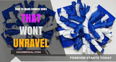 Crafting Durable Korker Bows: Tips to Prevent Unraveling Easily