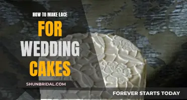 Creating Exquisite Wedding Cake Lace Decorations