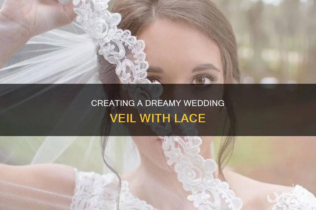 how to make lace veil for wedding