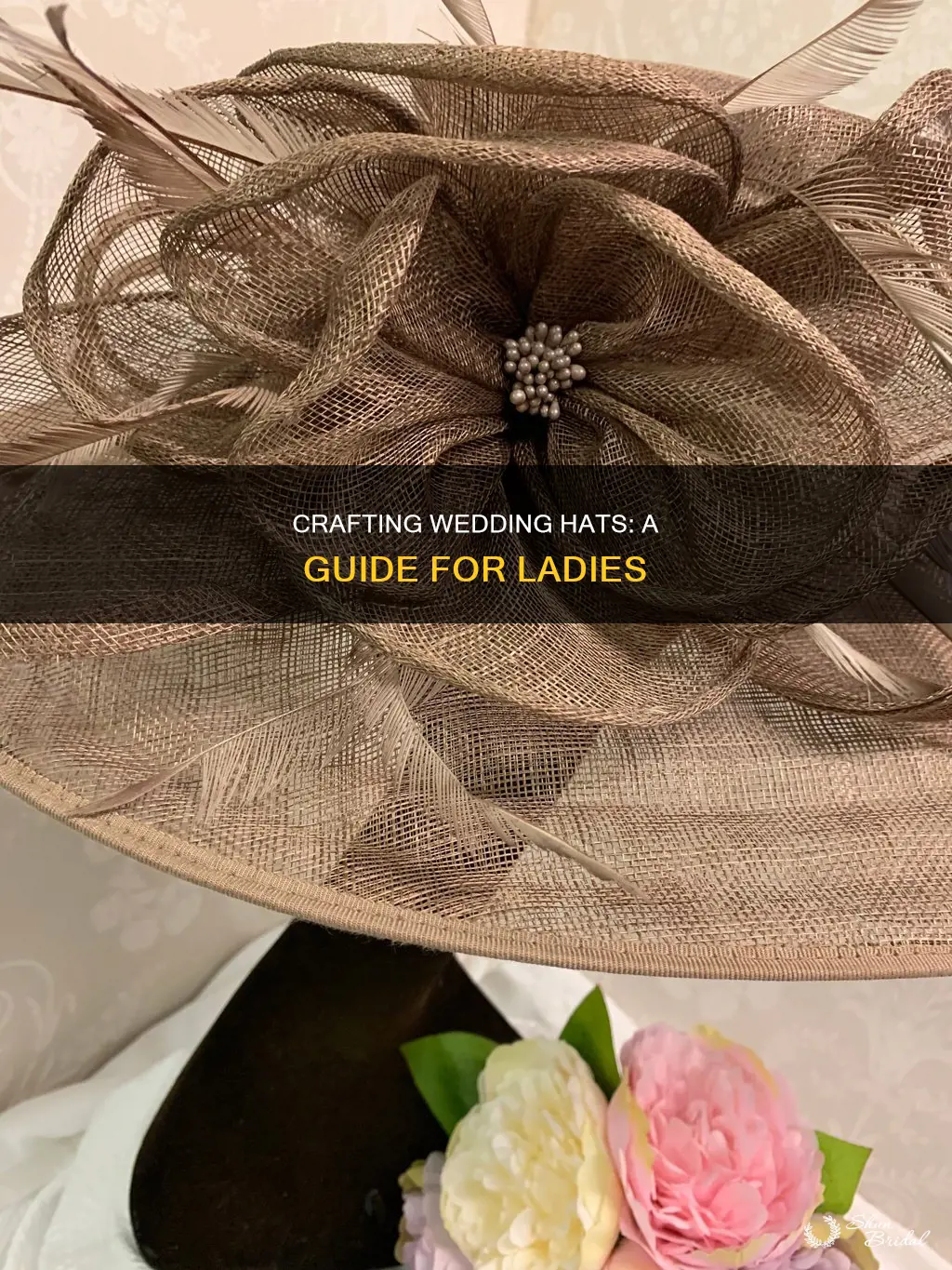 how to make ladies wedding hats