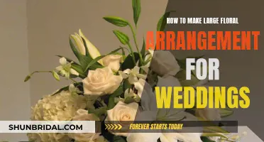 Create Large, Beautiful Floral Wedding Arrangements: A Step-by-Step Guide