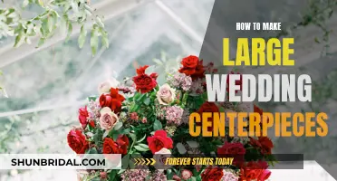 Creating Large Wedding Centerpieces: Stunning and Memorable Decorations