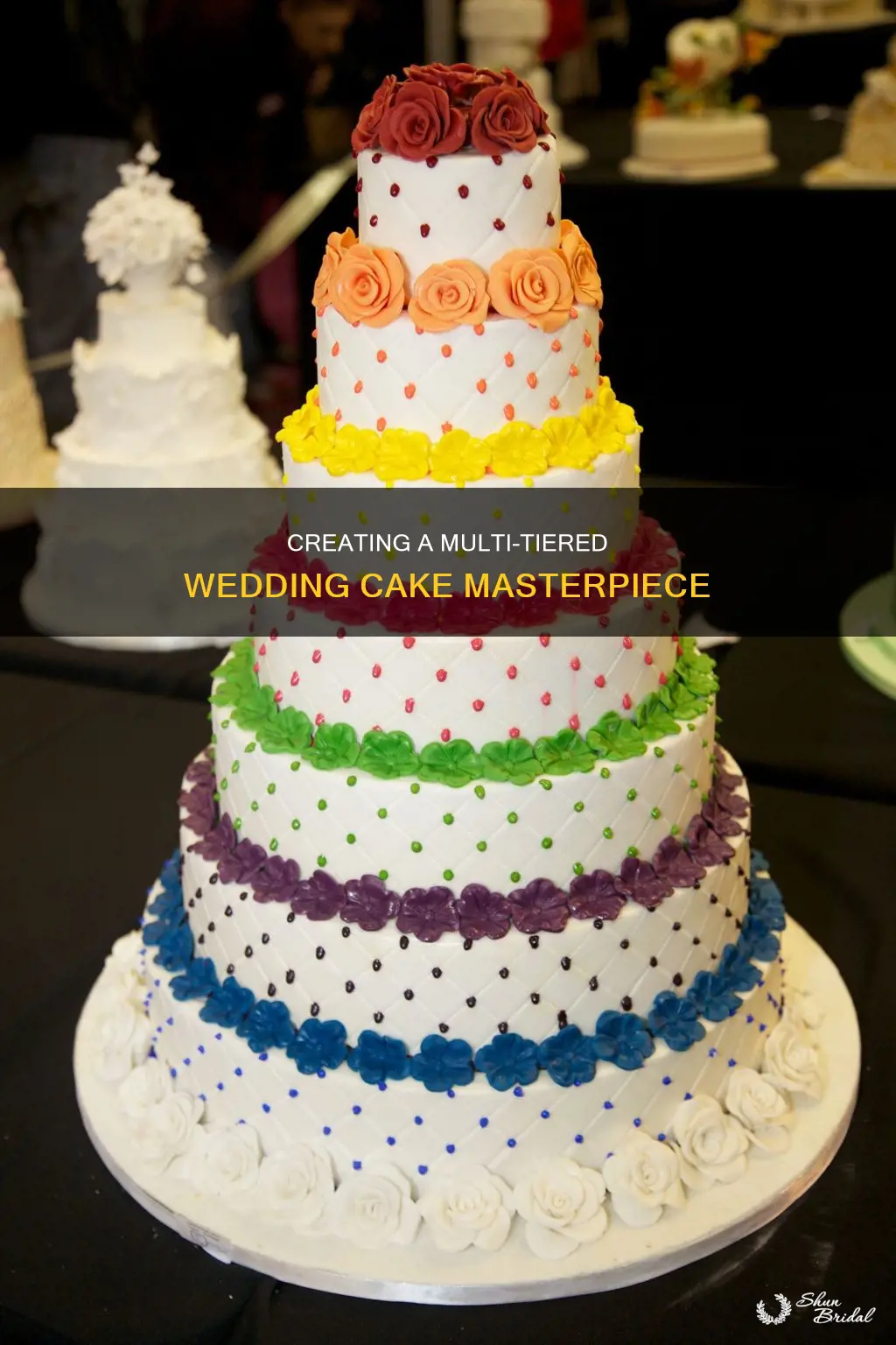 how to make layer wedding cake