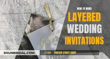 Creating Layered Wedding Invites: A Step-by-Step Guide