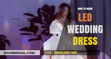 Creating a Glowing Wedding Dress with LEDs
