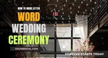 Crafting a Letter-Perfect Wedding Ceremony: A Guide to Writing Your Vows