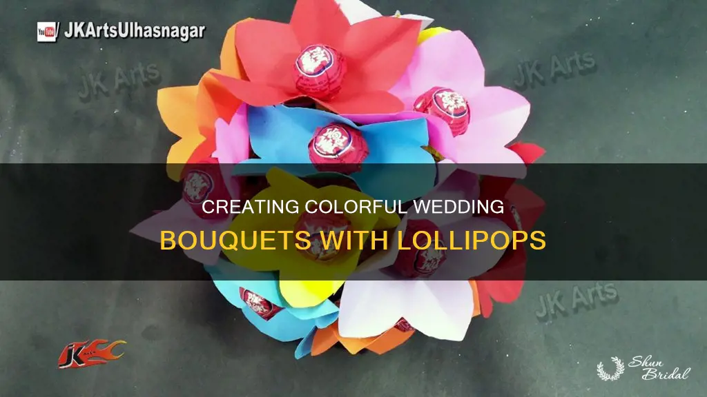 how to make lollipop wedding bouquets