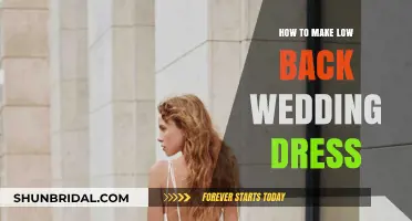 Creating a Low Back Wedding Dress: A Guide