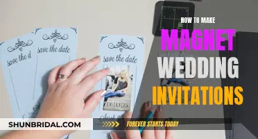 Creating Magnetic Wedding Invites: A Step-by-Step Guide