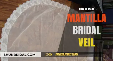 Crafting Your Dream Mantilla Bridal Veil: A Step-by-Step DIY Guide