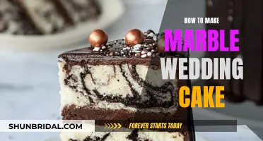 Creating a Marbled Wedding Cake Masterpiece