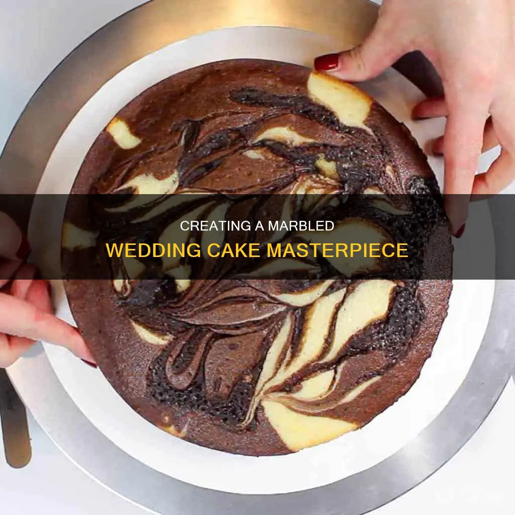 how to make marble wedding cake