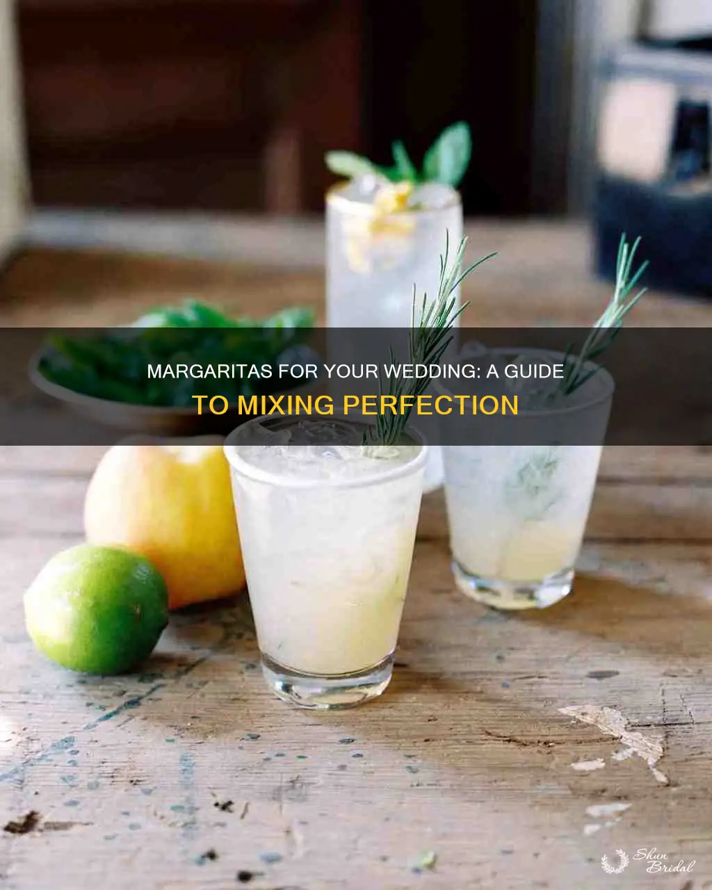 how to make margaritas for a wedding