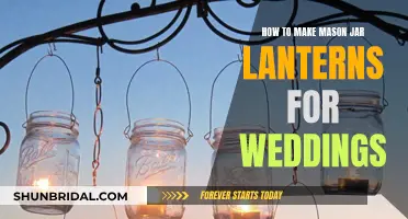 Mason Jar Magic: DIY Wedding Lanterns