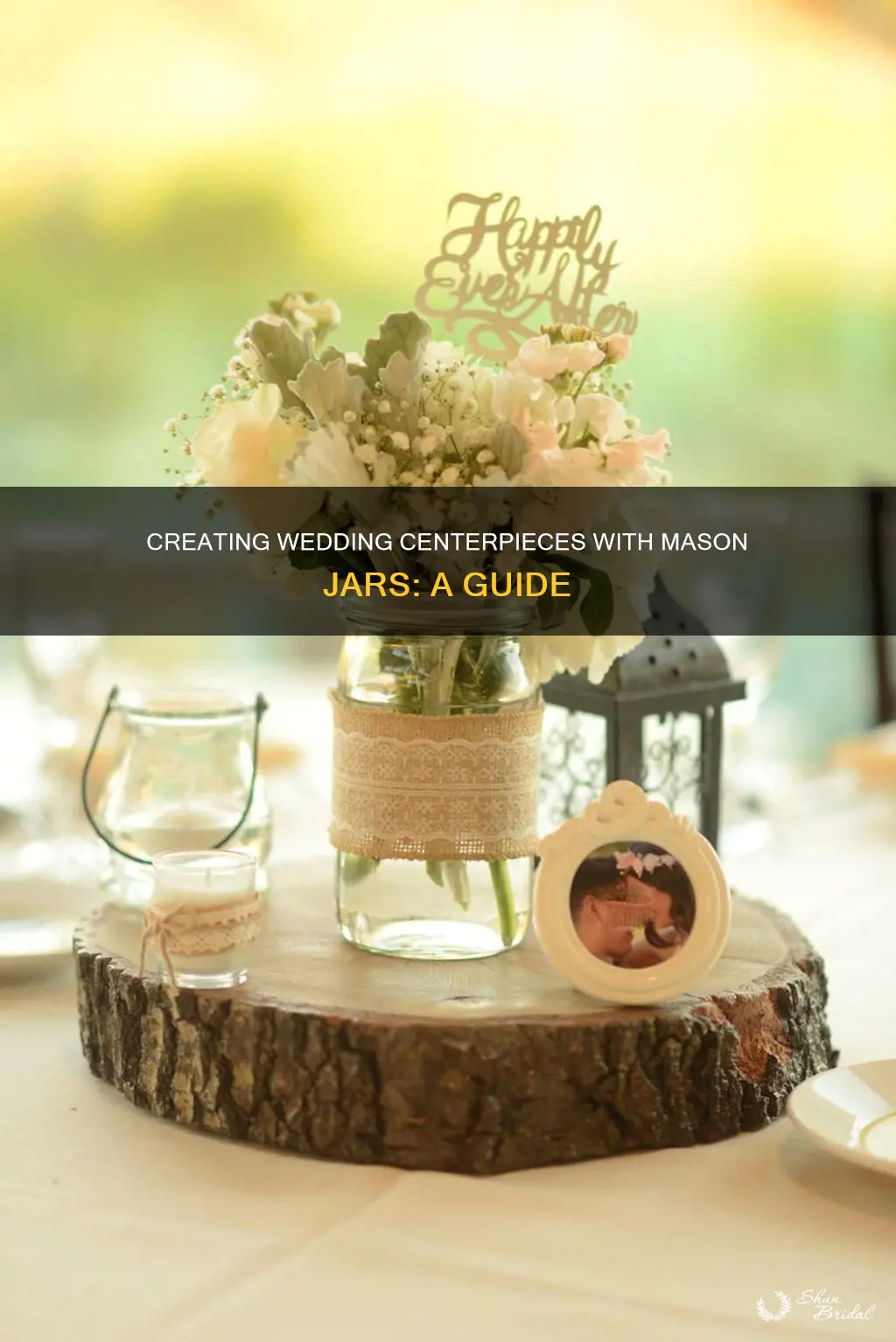 how to make mason jar wedding centerpieces