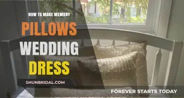 Crafting Memory Pillows from Wedding Dresses
