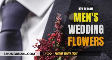 Grooms' Floral Boutonnières: DIY Guide to Wedding Flowers