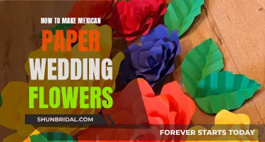 Creating Colorful Mexican Paper Flowers for Your Wedding