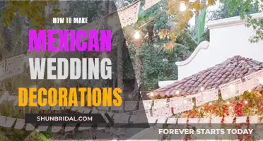 Creating a Mexican Fiesta: Wedding Decorations and More