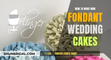 Crafting Mini Fondant Wedding Cakes: A Step-by-Step Guide