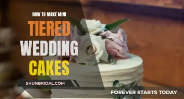 Crafting Mini Tiered Wedding Cakes: A Step-by-Step Guide