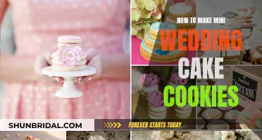 Crafting Mini Wedding Cake Cookies: A Step-by-Step Guide