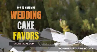 Crafting Mini Wedding Cake Favors: A Step-by-Step Guide